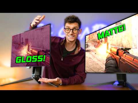 Let's End This! - Glossy vs Matte OLED Monitors 👊