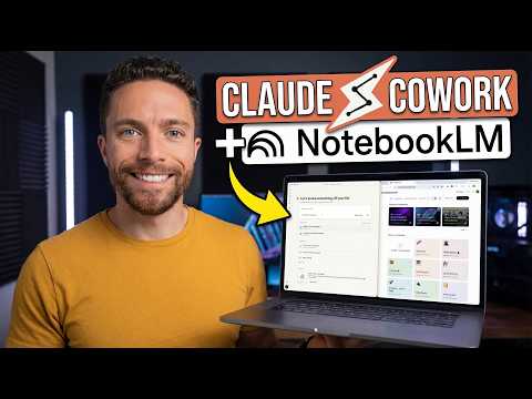Claude Cowork + NotebookLM Is Overpowered