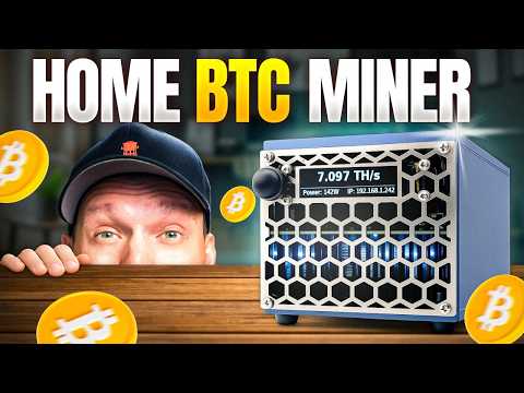 START Mining BITCOIN at HOME with this SOLO Miner