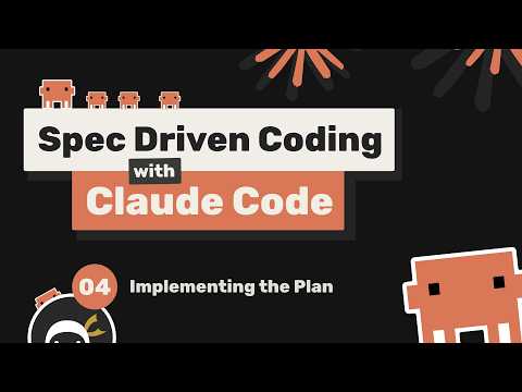 Spec Driven Workflow with Claude Code #4 - Implementing the Plan