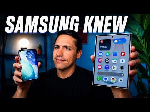 The Galaxy Z Fold 8 Accidentally Shows Us Apple's Foldable iPhone