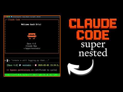 Super Nested Claude Code Is Vibecoding On STEROIDS