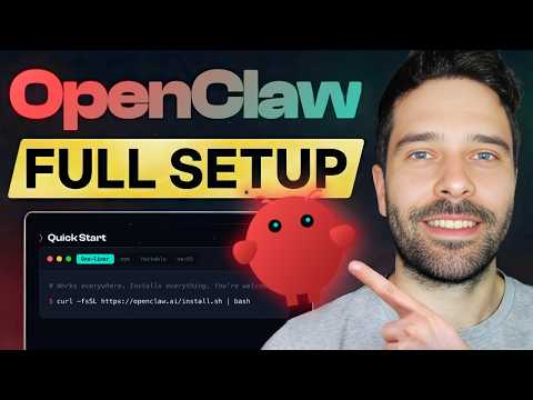 OpenClaw Full Tutorial for Beginners: How to Setup Your First AI Agent (ClawdBot)
