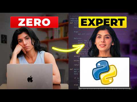 How I'd Learn Python FAST If I Had to Start Over (complete roadmap)