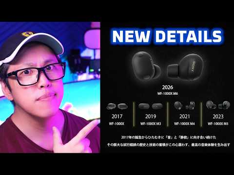 Sony WF-1000XM6 NEW Details Emerge! 🤔