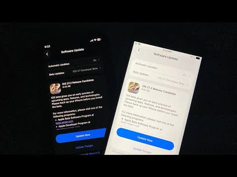 iOS 27.2 RC is Out