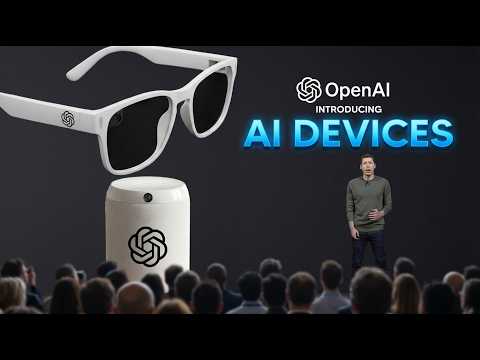 OpenAI'S New AI Devices Explained -  AI Glasses, Speakers & More