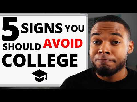 5 Signs College will be a Waste of Time for You