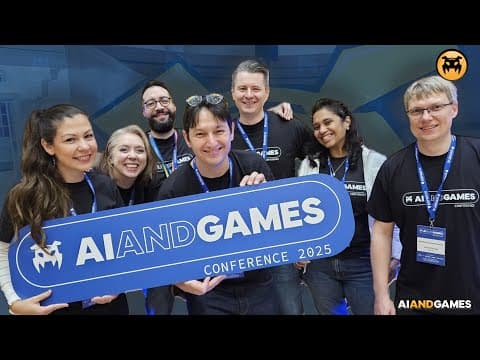 Behind the Scenes at the AI and Games Conference 2025