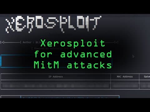 How Hackers Use Xerosploit for Advanced MiTM Attacks