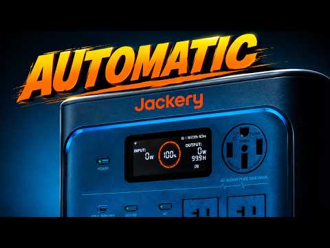 It's AUTOMATIC! Jackery HomePower 3600 Pro Max