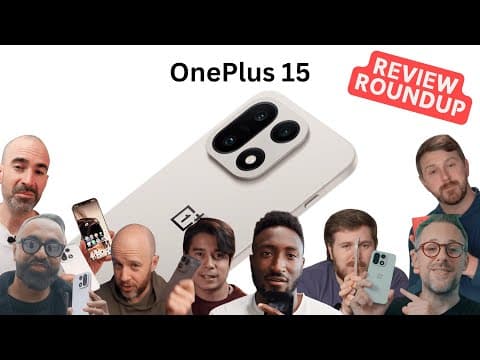 OnePlus 15 Review Roundup: Battery MONSTER or Camera Letdown? (ft MKBHD, SuperSaf, ShortCircuit)