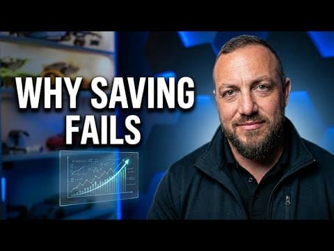 Saving Money Will Never Make You Rich (And the Math Proves It)