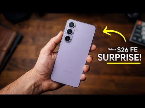 Galaxy S26 FE Just Killed the Regular S26