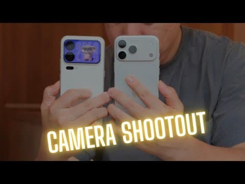 Xiaomi 18 Pro Max vs iPhone 18 Pro Max Camera Shootout!