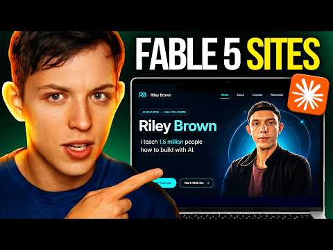Build Amazing Websites with Claude Fable 5 (Full Guide)