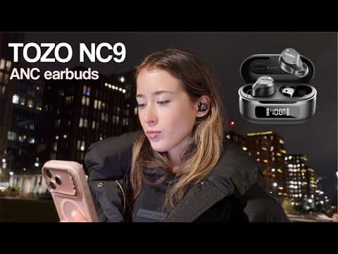 TOZO NC9 Review -  Best Budget Noise Cancelling Earbuds for 2026?