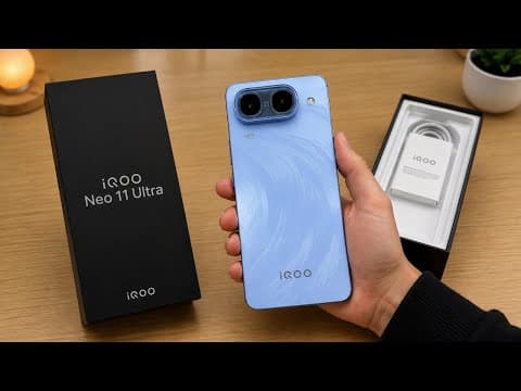 iQOO Neo 11 Ultra - OFFICIAL First Real-life Look!