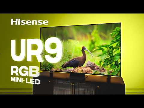 Hisense UR9 RGB MiniLED TV: OLED Killer?