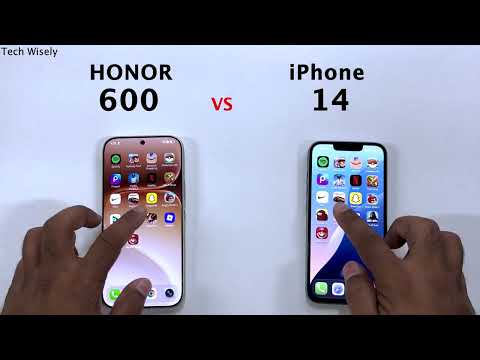 HONOR 600 vs iPhone 14 - Speed Test