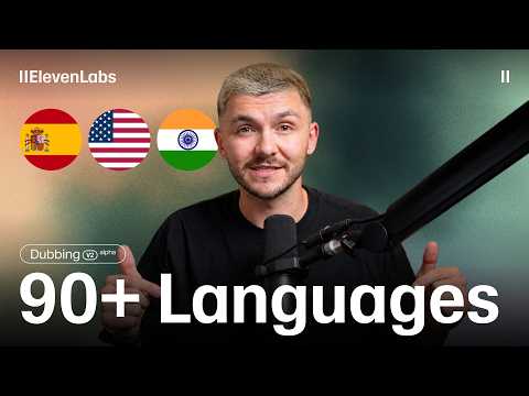 Translate your Video to 90+ Languages Using Dubbing v2
