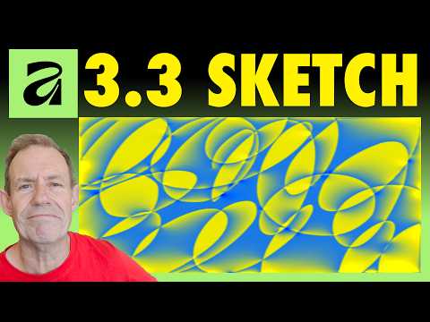 Affinity 3.3 Diffusion Sketch How To | Circular Abstract etc | Fill Tool
