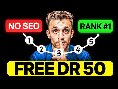 How to Get FREE DR 50 Backlinks!