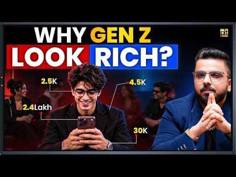 Fake Rich!! GenZ Exposed… 😎 | Why Looking Rich is not Worth It?..