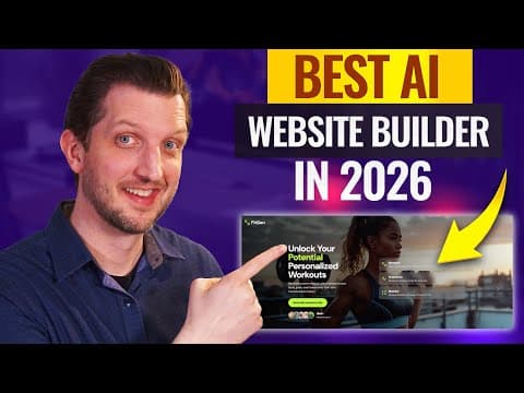 BEST AI Website Builder in 2026