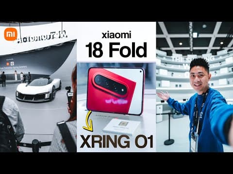 XIAOMI 18 Fold, New XRING Chipsets, AI and More! | IFA 2026