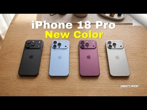 iPhone 18 Pro First Look Leaked! Final Design!