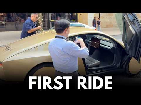 EXCLUSIVE: We Rode Tesla’s Driverless Cybercab!