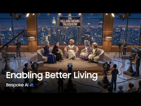 The Villain Moms’ Talkshow | Bespoke AI Fairy tale | Samsung