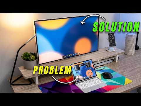 The Perfect iPad Pro Desk Setup | How I Fixed My $1500 Mistake