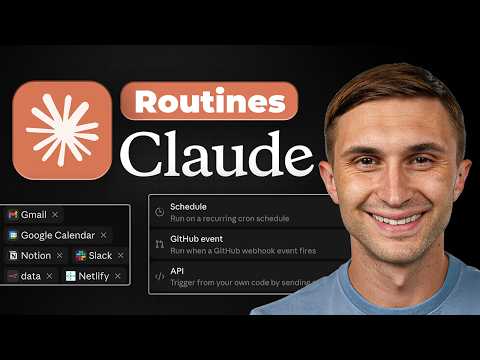 Claude Routines Tutorial: Automate Anything with Claude Ai!