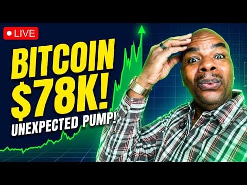 Wow!  Bitcoin pumped to 78k an unexpected move!