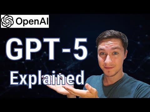GPT-5 Explained in 5 Minutes