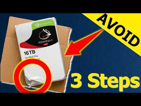 I Ordered Seagate IronWolf NAS Drives… They Arrived Destroyed!
