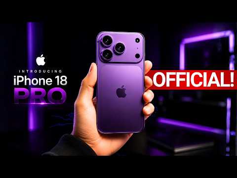 iPhone 18 Pro Max - FINALLY OFFICIAL!