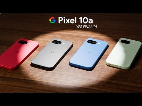 Google Pixel 10a – YES FINALLY, THIS IS EVERYTHING!