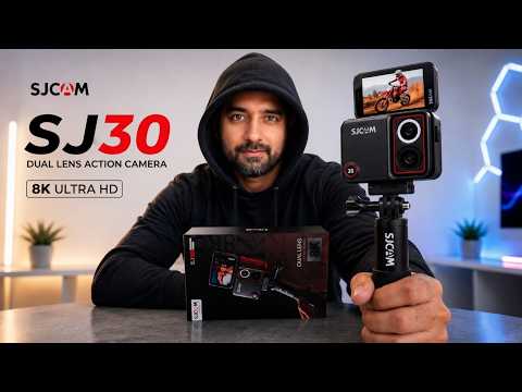 SJCAM SJ30 8K Dual-Lens Action Camera – 8K Video on a Budget!