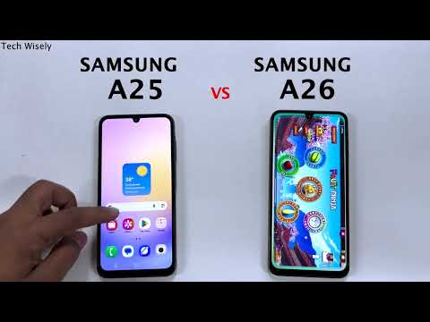 SAMSUNG A25 vs A26 - Speed Test