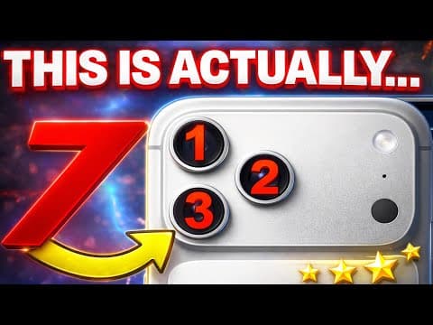 iPhone 17 Pro Max Camera lens EXPLAINED!