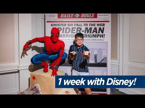 VLOG - Spiderman World of Webs with Disney in Singapore! [PT. 1]
