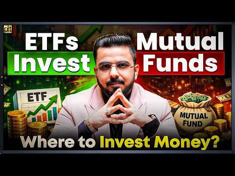 ETF vs Mutual Funds | End of Debate | Where to Invest Money?