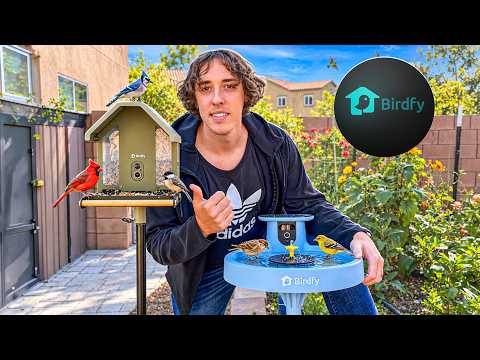 Bird Tech Has Come A Long Way - Birdfy Metal 2 4K And Birdfy Bath Pro Review