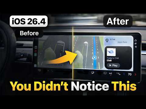 iOS 26.4 Just Changed CarPlay Beta 1