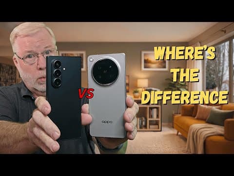 Oppo Find N6 vs Samsung Foldable Real World Test: Are They Really Different?