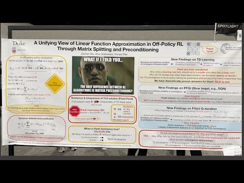 A Unifying View of Linear Function Approximation in Off Policy RL Through Matrix Splitting and Preco
