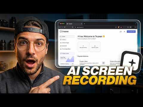 TRUPEER AI FULL TUTORIAL | How to Automatically Edit Screen Recordings with AI